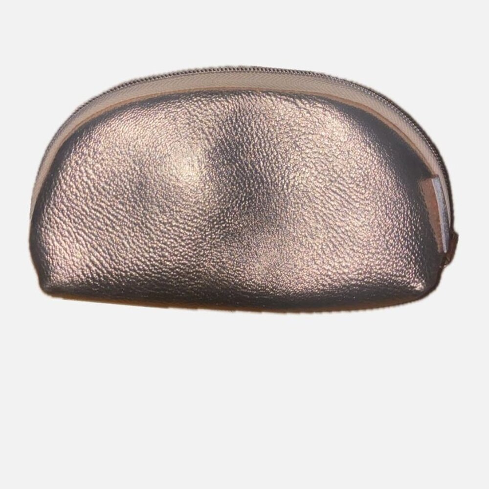 Rose Gold Bridesmaid cosmetic bag set of 10  approx 7''x3.5''x1''